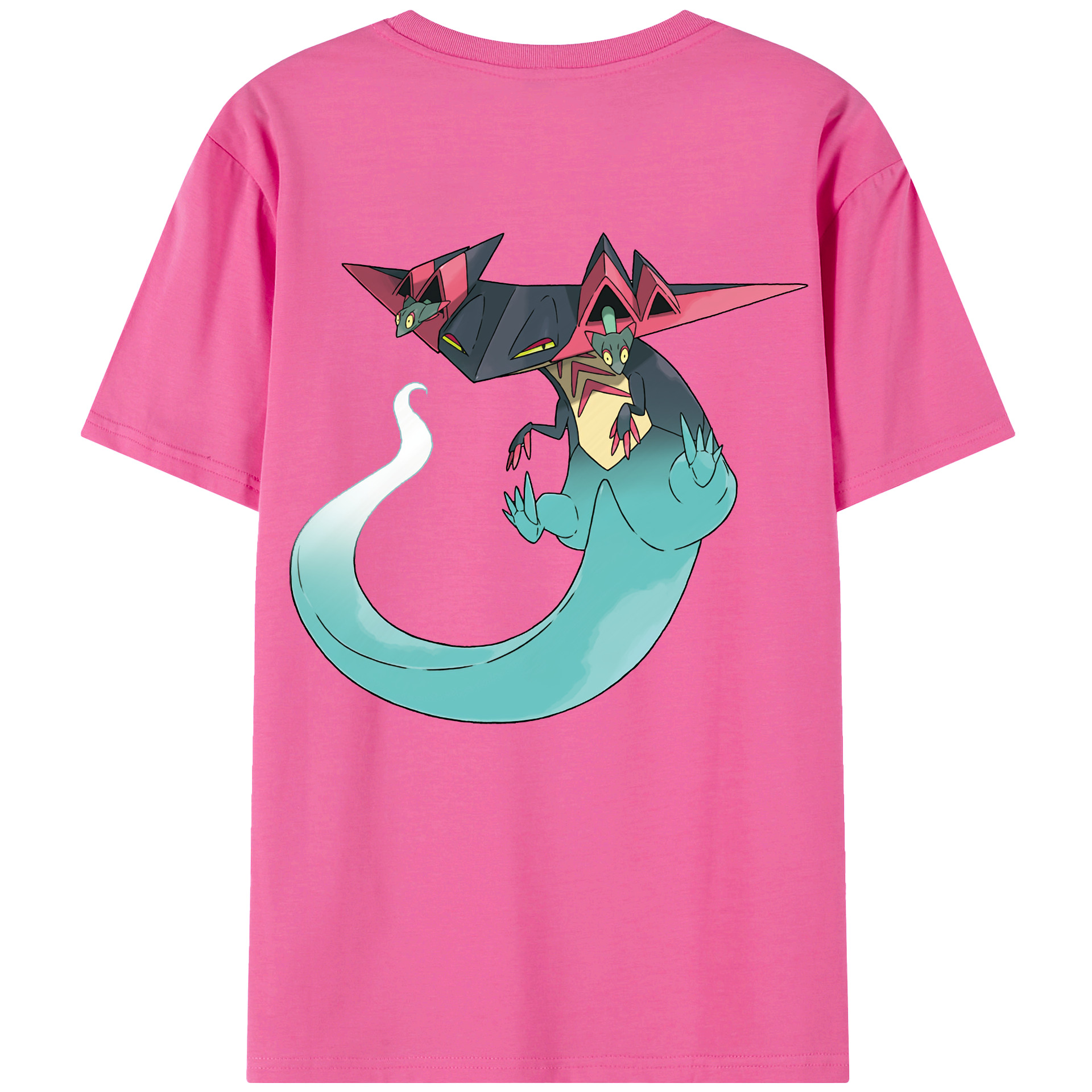 （画像用） ポケットモンスター Pokémon レディース半袖Tシャツ(バックプリント)